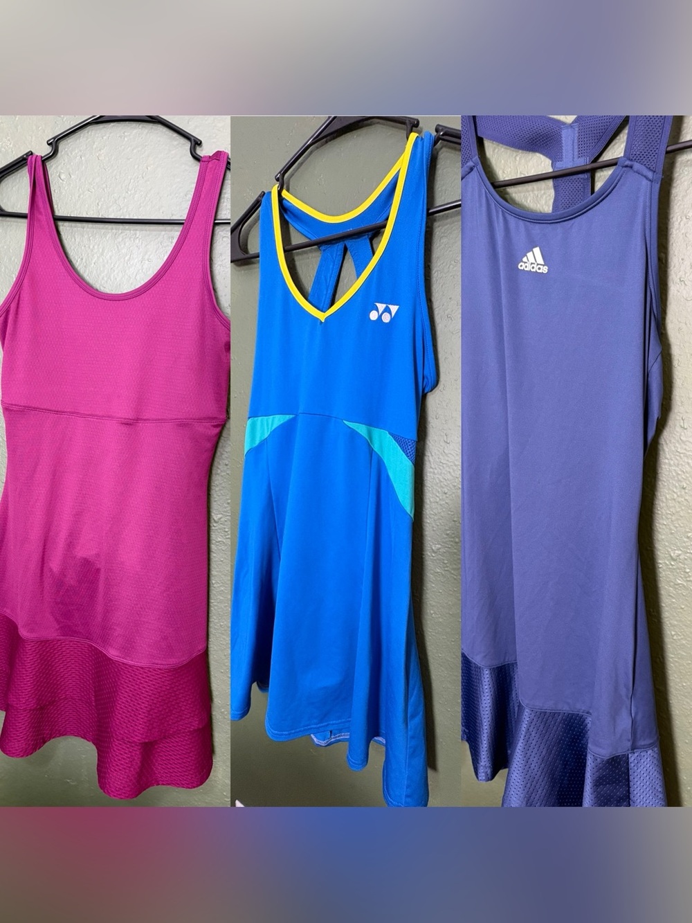 Lot of Women's Tennis Dresses S/XS adidas/lija/yonex